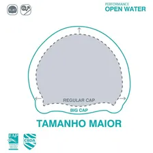 Touca Speedo Big Cap Unissex - Azul Foto mini 2