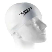 Touca Speedo Flat Cap Unissex - Branco Foto mini 2