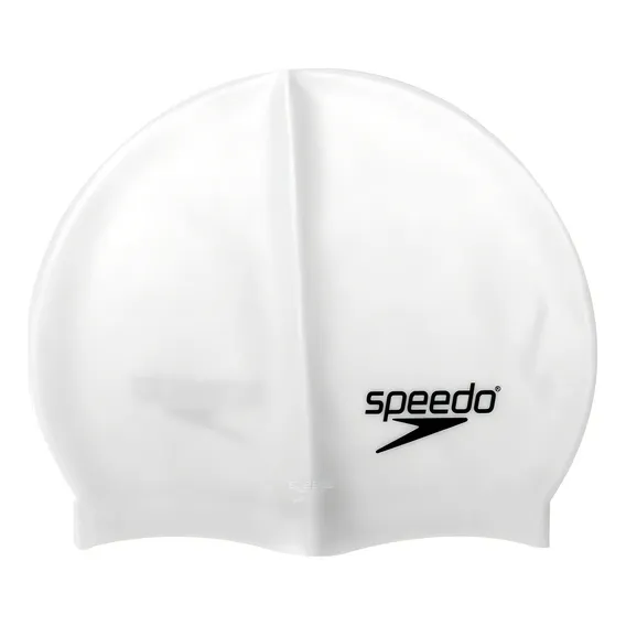 Touca Speedo Flat Cap Unissex - Branco Foto 1