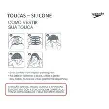 Touca Speedo Swim Infantil Rosa Unico Foto mini 2