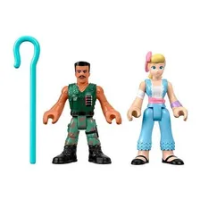 Toy Story 4 Imaginext Toy Bo Peep E Combate Carl - Mattel Foto mini 2