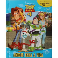 Toy Story 4 Livro + Cenário + 10 Miniaturas Para Brincar Foto mini 4