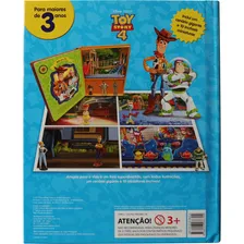 Toy Story 4 Livro + Cenário + 10 Miniaturas Para Brincar Foto mini 2