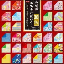 Toyo Corporation Papel Origami papel de dobradura washifu tsukishi 7,5cm 120 folhas Foto  mini 1