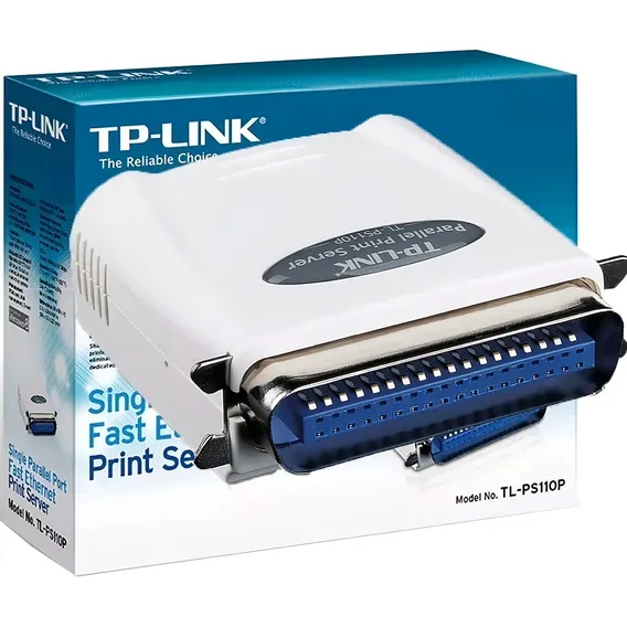 Tp-link Print Server Tl-ps110p Paralelo Foto 1
