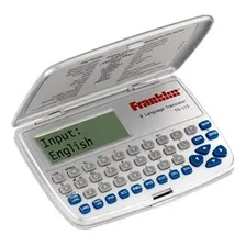 Tradutor Eletr么nico Franklin Tg115 8 Idiomas Calculadora Foto mini 2
