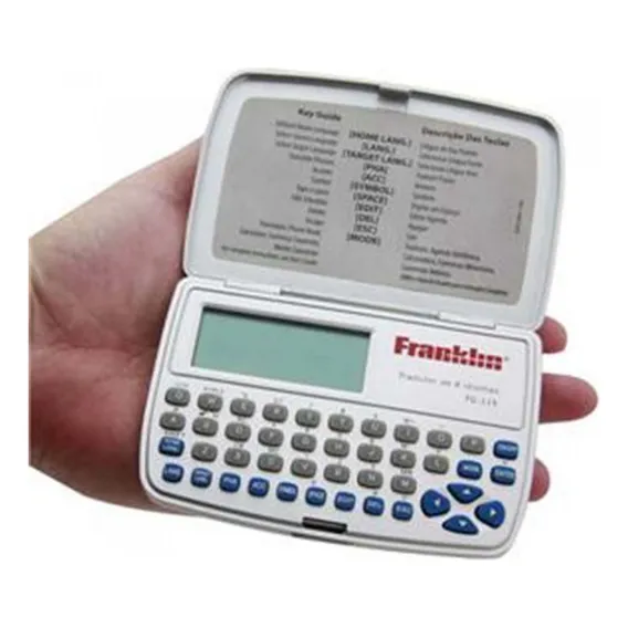 Tradutor Eletr么nico Franklin Tg115 8 Idiomas Calculadora Foto 1