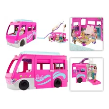 Trailer Acampamento Dos Sonhos Da Barbie + 60 Peças - Mattel Cor Rosa Foto mini 2