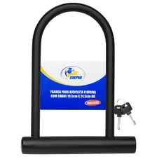 Tranca U Para Bicicletas E Motos Guepar G6 Máxima Proteção Cor Preto Foto mini 1