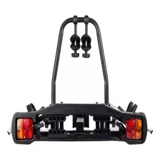 Transbike P/reboque P/2 Bike Sinalizador Suporte P/ Placa Cor Preto Foto mini 4