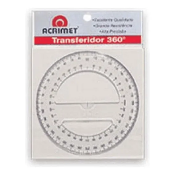 Transferidor 360gr Acrimet Foto 1