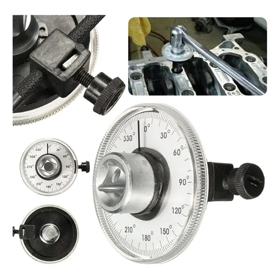 Transferidor Medidor Grau Lorben Torquímetro Torque 1/2 360 Foto 1