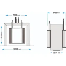 Transformador 15v+15v 5a (trafo) Bivolt Foto mini 4