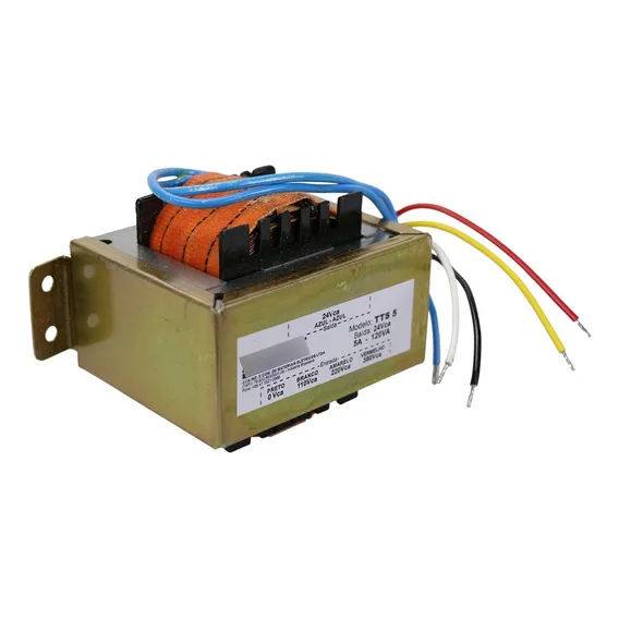 Transformador Comando 120va E-110/220/380 S-24vca 5a Foto 1