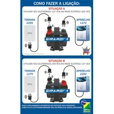 Transformador Conversor - 127/220v E 220/127v Girardi 1400w Foto mini 4