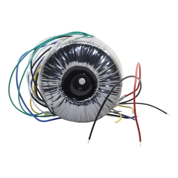 Transformador toroidal Caarla Amplificador de transformador 700W Transformador toroidal de cobre DIY 110V 120V 220V 230V 380V Tensão de entrada e saÃda (0-48v, 0-110v) Foto 1