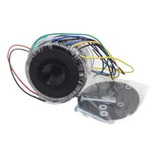 Transformador toroidal Caarla Amplificador de transformador 700W Transformador toroidal de cobre DIY 110V 120V 220V 230V 380V Tensão de entrada e saÃda (0-48v, 0-110v) Foto mini 2
