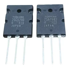 Transistor 2sa1943 + 2sc5200 Par Toshiba Foto mini  2