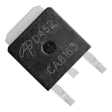 Transistor Alphaomega To252 Aod452 - D452 - Kit De 3 Unidades Foto  mini 1