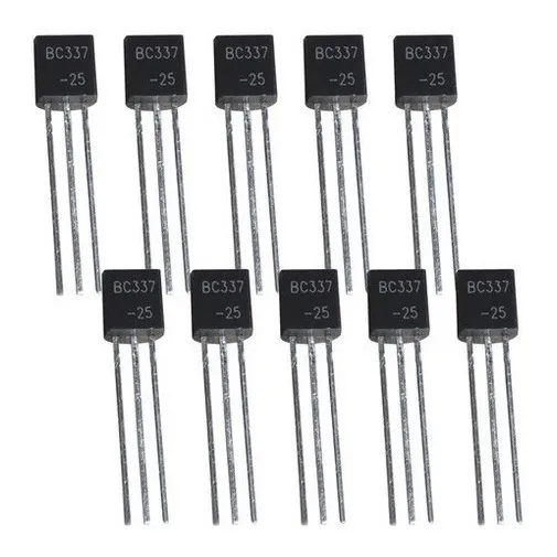 Transistor Bc337 Npn Para Projetos - 10 Peças Foto 1