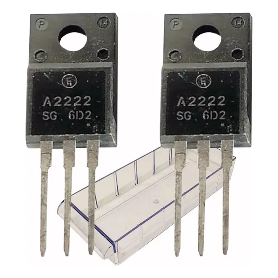 Transistor Bipolar 2sa2222 (2 Peças) 2sa 2222 A2222 Foto 1