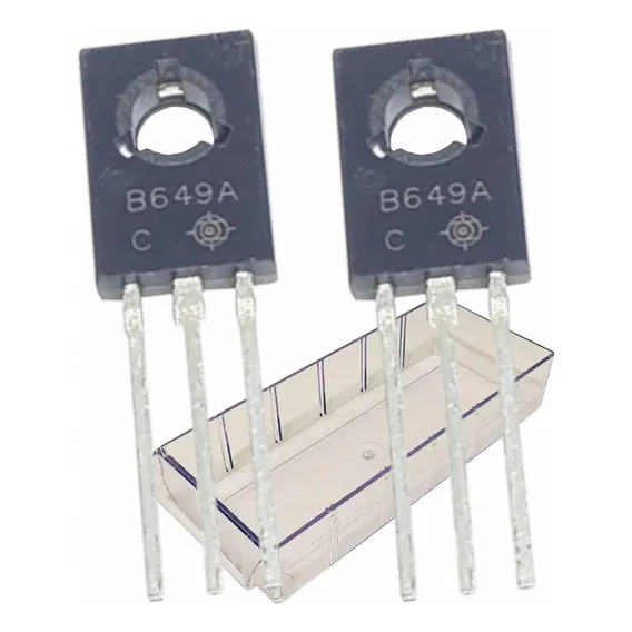 Transistor Fet Mosfet 2sb649 (2 Peças) 2sb649 Sb649 B649 Foto 1