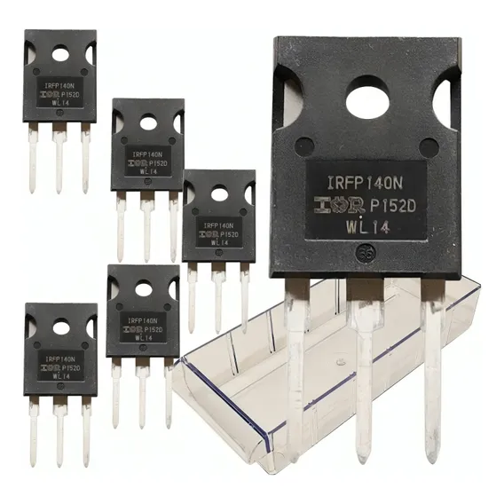 Transistor Fet Mosfet Irfp140 (6 Peças) Irfp-140 Irfp 140 Foto 1