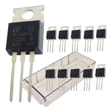 Transistor Fet Mosfet P14nf12 (10 Peças) P14n12 14nf12 14n12 Foto  mini 1