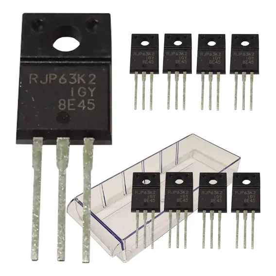 Transistor Igbt Rjp63k2 (8 Peças) Rjp 63k2 Rj P63 K2 Foto 1