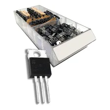 Transistor P18n50 = P18 N50 = 18n50 Isolado Foto  mini 1