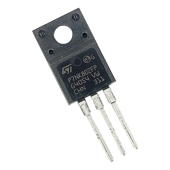 Transistor P7nk80 = P 7nk80 = P7nk80zfp - Isolado To220 Foto 1