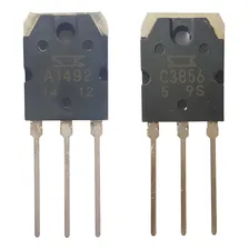 Transistor Par 2sa1492 2sc3856 (5 Pares) A1492 C3856 Casado Foto  mini 1