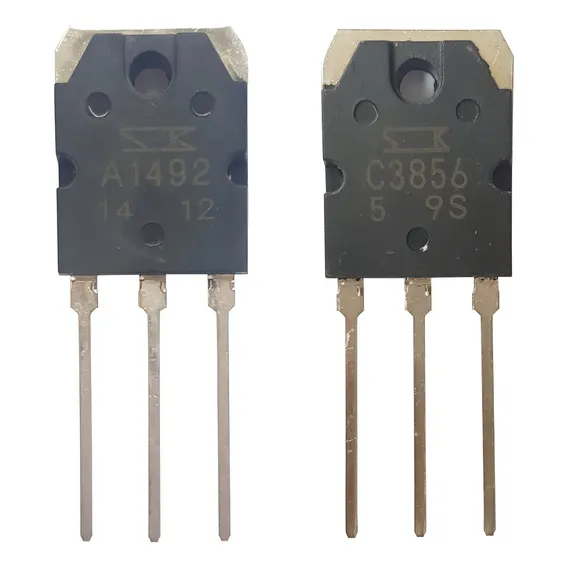 Transistor Par 2sa1492 2sc3856 (5 Pares) A1492 C3856 Casado Foto 1