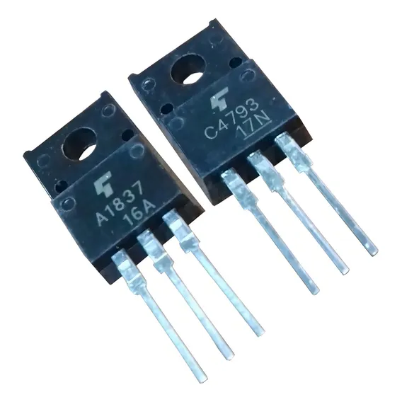 Transistor Par 2sa1837 2sc4793 (2 Pares) A1837 C4793 Foto 1