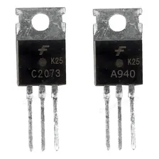 Transistor Par 2sa940 2sc2073 (10 Pares) A940 C2073 Casado Foto  mini 1