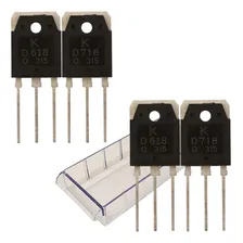 Transistor Par 2sb688 2sd718 (2 Pares) B688 D718 Foto mini 2