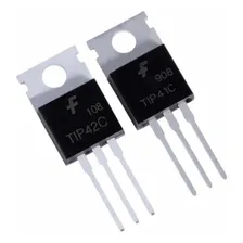 Transistor Par Tip41c Tip42c (20 Pares) Tip41 Tip42 Metálico Foto  mini 1