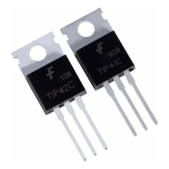 Transistor Par Tip41c Tip42c (20 Pares) Tip41 Tip42 Metálico Foto 1