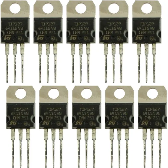 Transistor Tip127 Pnp 100v 5a - 10 Peças Para Projetos Foto 1