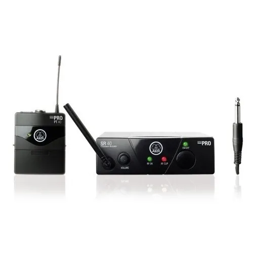 Transmissor Akg Wms40 Pro Mini Para Instrumentos Us25b Cor Preto Foto 1