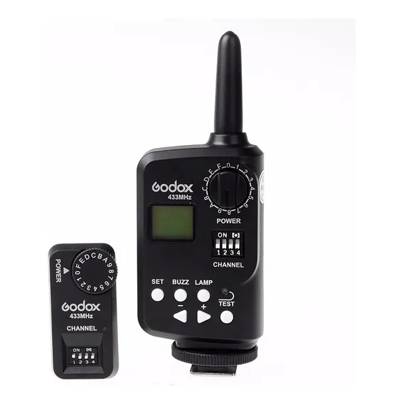 Transmissor e receptor Godox FT-16s para flashes Ving Foto 1