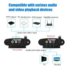 Transmissor Wirelless Tv Full Hd Receptor S/ Fio 2,4ghz + Cor Prata Foto mini 4
