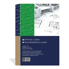 Transparencia Cristal Laser Impressora Laser A4 St 100fls Foto mini 1