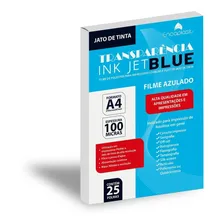 Transparência Fotolito Serigrafia Azulado Jato Tinta A4 C/25 Foto  mini 1