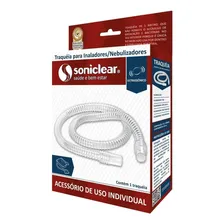 TraquƩia Corrugada Mangueira Inaladores Pulmosonic Soniclear Cor Transparente Foto mini 1