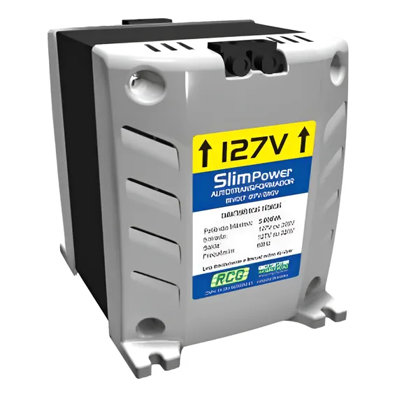 Trasformador Bivolt 5000va Slim Power Rcg Foto 1