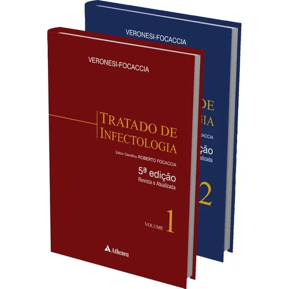 Tratado de infectologia, de Veronesi, Ricardo. Editorial Editora Atheneu Ltda, capa dura em português, 2015 Foto 1