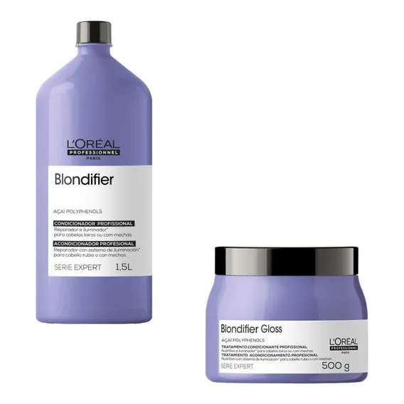 Tratamento Neutralizante P Loiros Loreal Blondifier Gloss 2p Foto 1