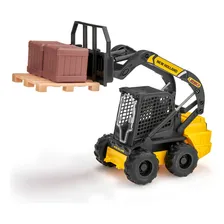 Trator Brinquedo Construction Mini Carregadeira Empilhadeira Foto  mini 1