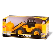 Trator De Brinquedo Combo Escavadeira - Cardoso Cor Amarelo Foto mini 2